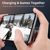 Fast Charging 360 degree rotating Magnetic Cable Charger for Micro USB, Type C, and Lightning Apple Cable