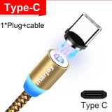 Fast Charging Magnetic USB Cable For iPhone and Samsung phones