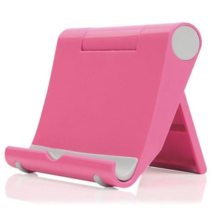 Universal Colorful Multi-functional phone and tablet adjustable stand holder just in time for home schooling or continued working from home